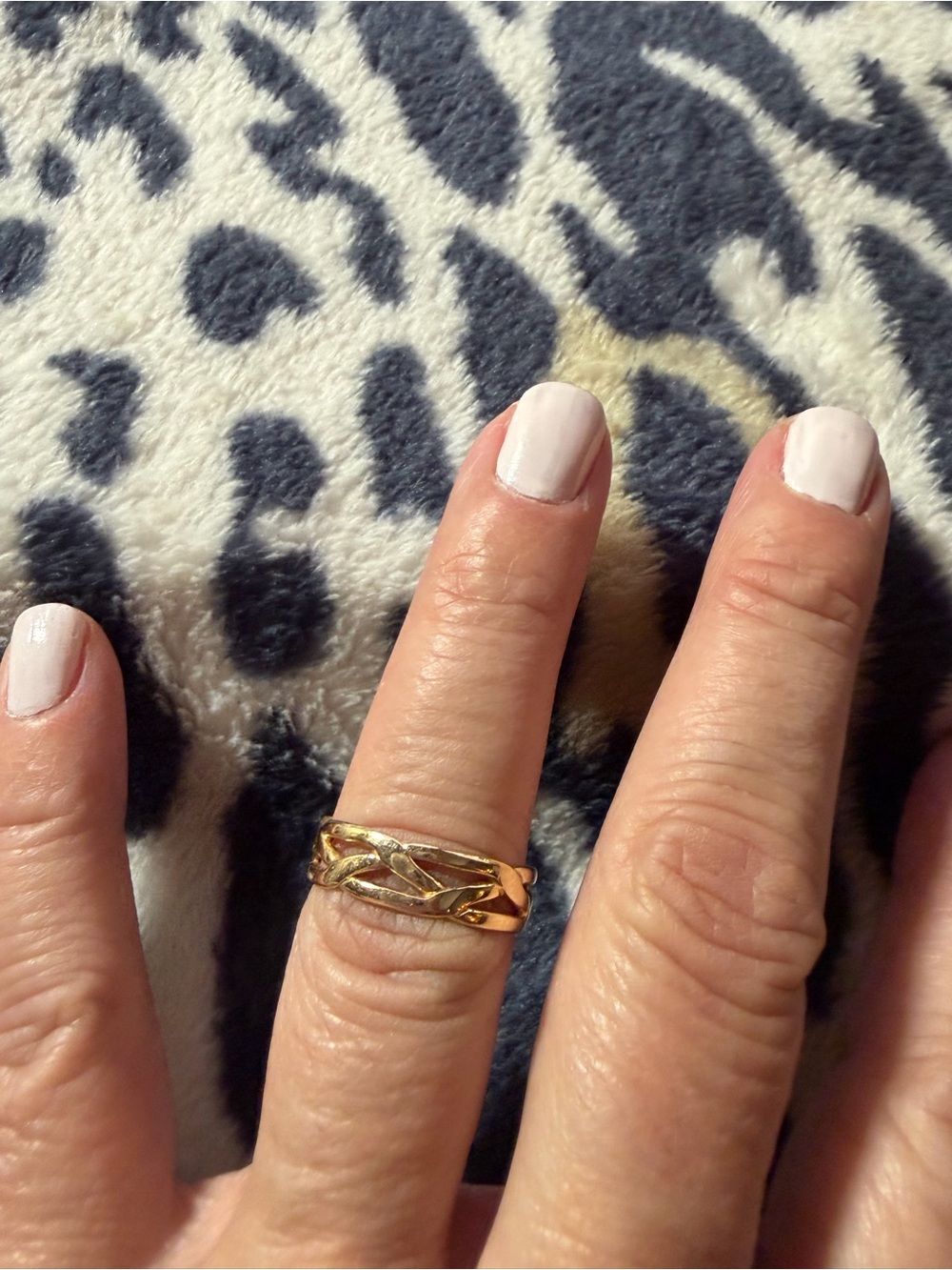 James Avery Gold Braided Band Ring